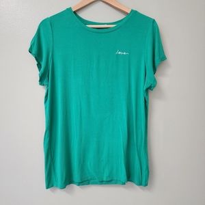 Love green tee